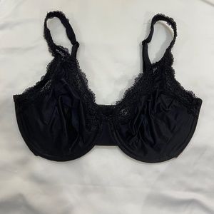 Wacoal 855301 lacy black bra 32DDD